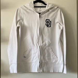Antigua|Women’s San Diego SD Logo Zip Hoodie|Large|EUC